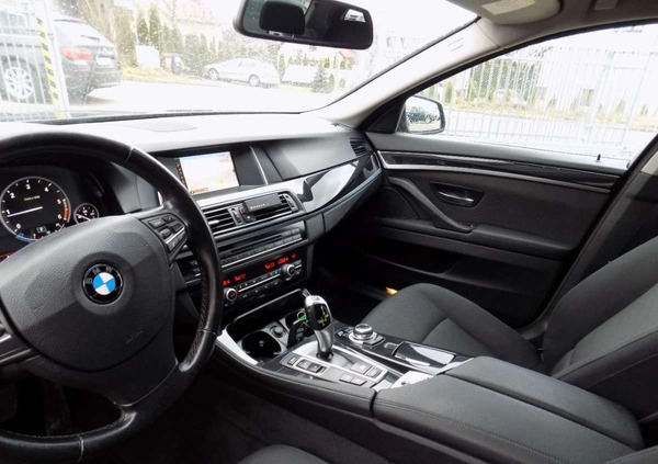 BMW Seria 5 cena 62999 przebieg: 195000, rok produkcji 2014 z Zakliczyn małe 379